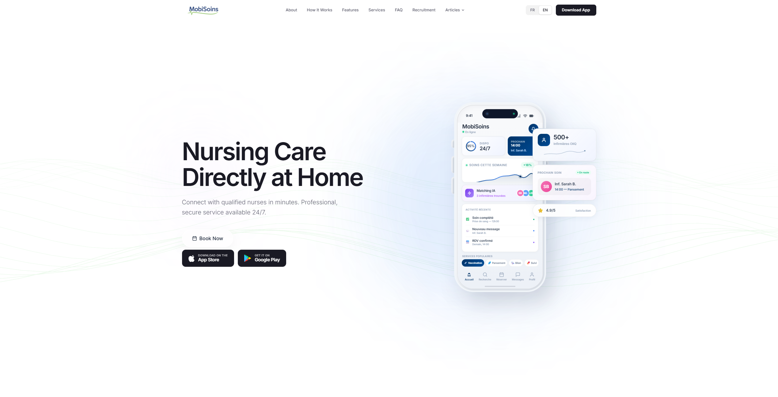 mobisoins.com preview